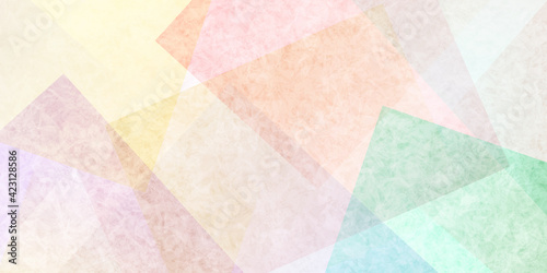 水彩　カラフル　模様　背景
