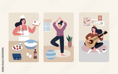 Free time hobbies and lifestyle