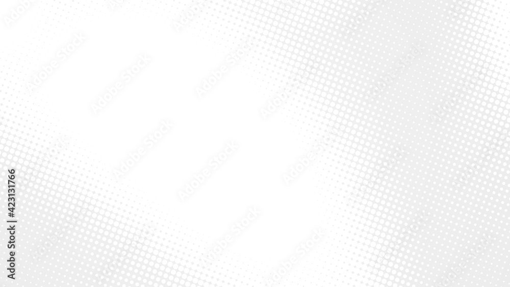 Dot white gray wave light technology texture background. Abstract big data digital concept. 3d rendering.