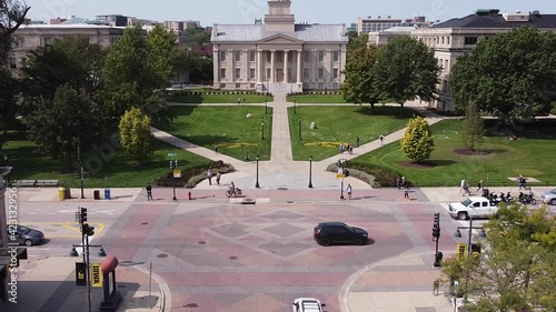 Iowa City Capitol building on U of I photo