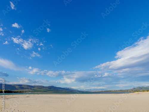 View of the Botrivier  or Botriver  Estuary. Whale Coast  Overberg  Western Cape. South Africa