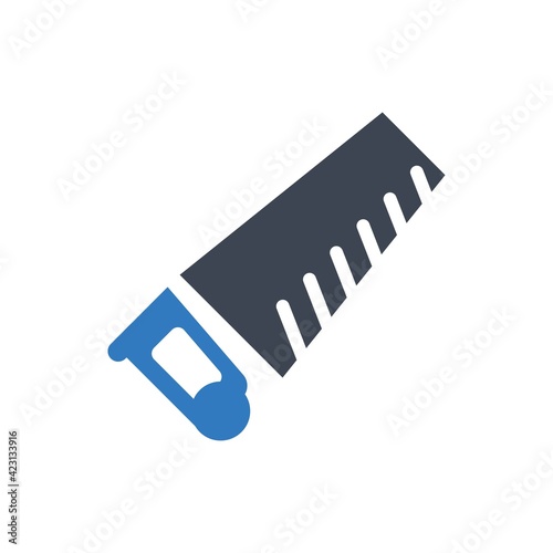 Hand saw icon