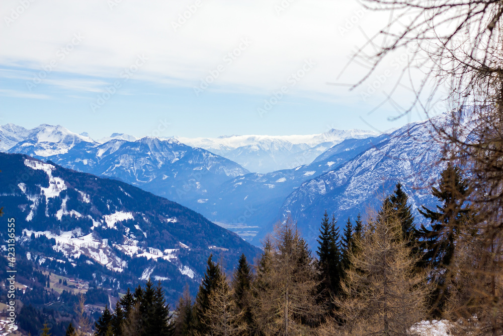 Fototapeta premium Alpen