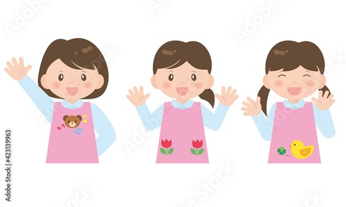 　保育士3人上半身