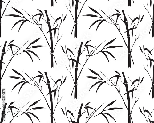 Fototapeta Naklejka Na Ścianę i Meble -  Bamboo pattern 1
