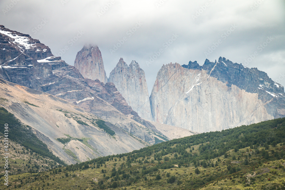 torres del paine national park, patagonia, chile, 