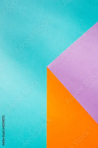bright minimal geometric background in trending colors