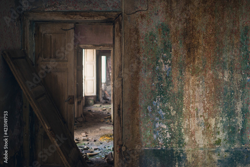 Abandoned village in Italy, Apice, Campania
