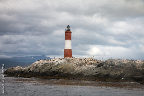 most southern lighthouse, beagle channel, patagonia, argentina, south america