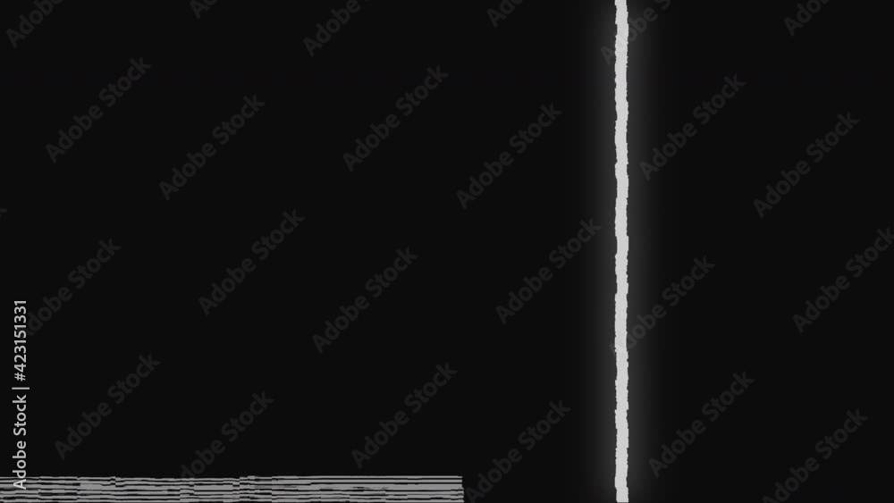 Analog Glitch Effects with Visible CRT Cathode Tube Pattern. Abstract pattern, moving at high speed with lots of detailed movements and textures.