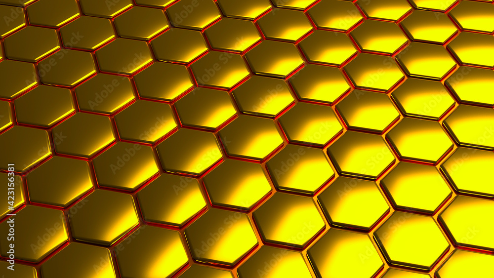 Golden geometric texture. Golden geometric texture.