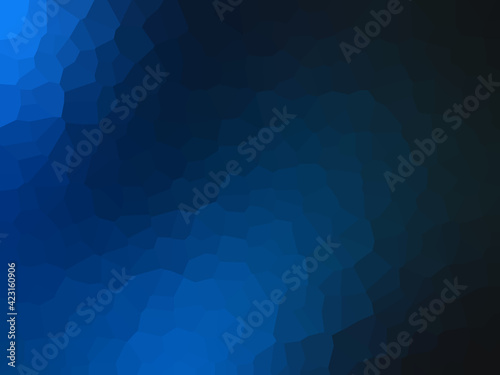 abstract blue background with geometric shapes 