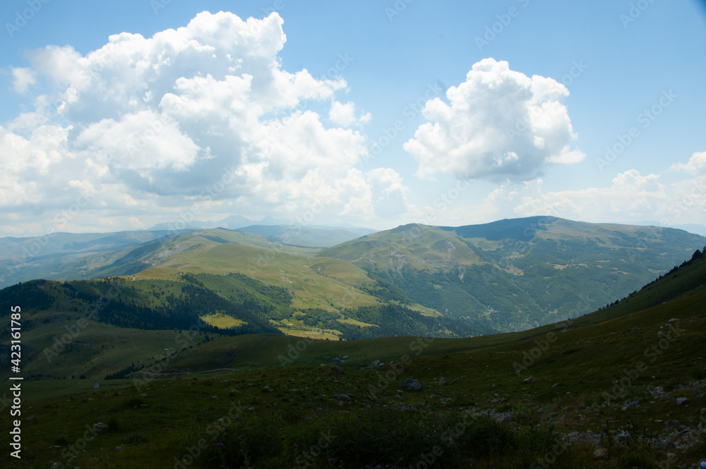 Mountains in Albania ( Gjallica Mountain 2489m)