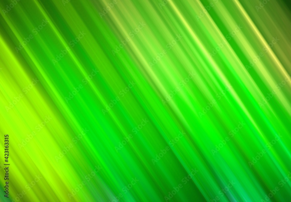 Diagonal fluorescent green motion blur lines abstract background Diagonal fluorescent green motion blur lines abstract background