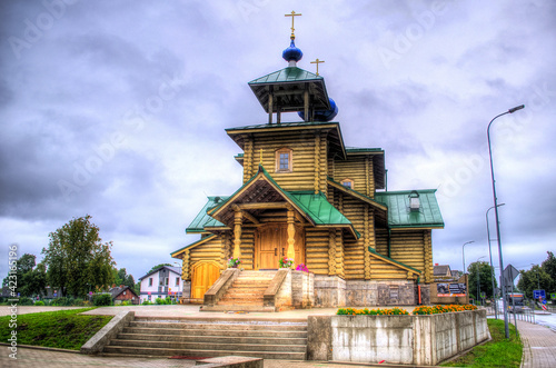 Balvi wooden Orthodox Church  Latvia