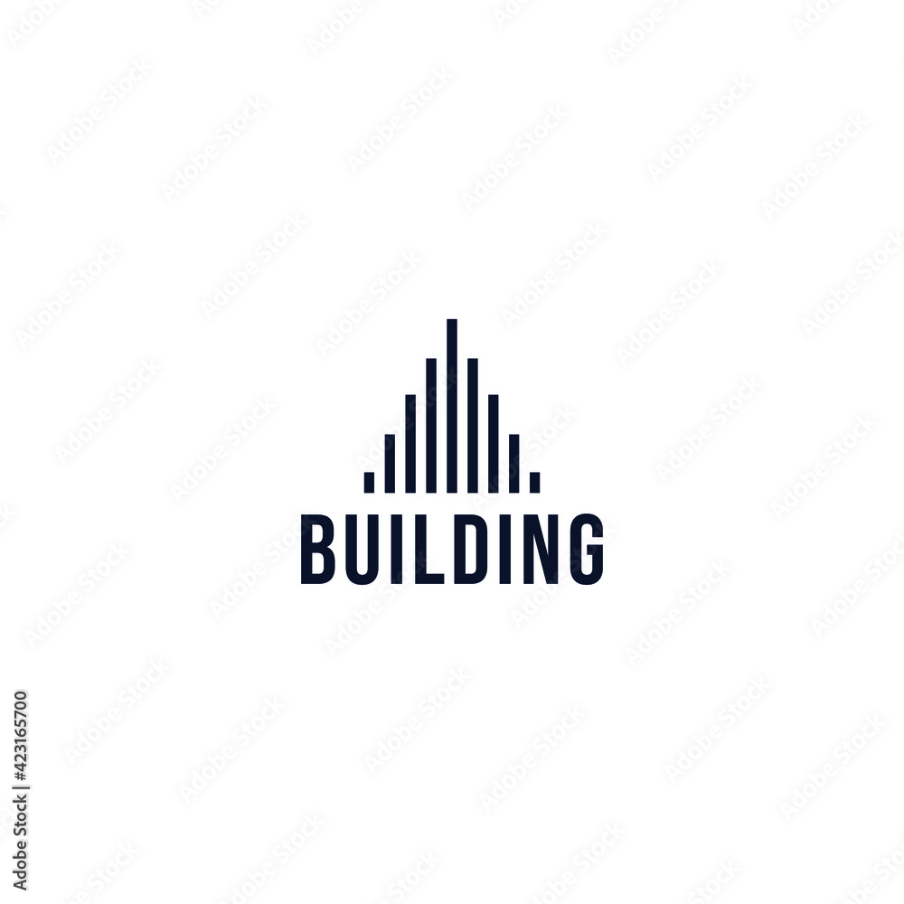 logo building minimalist