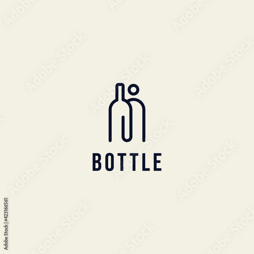 bottle logo