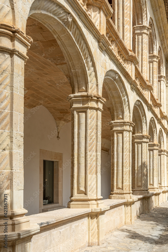 Interior of the Cloister of Sant Vicenç Ferrer church