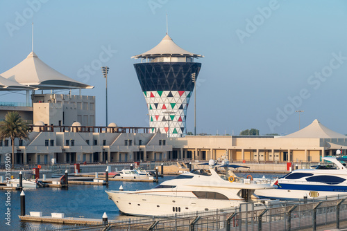 Yas Marina in Abu Dhabi photo