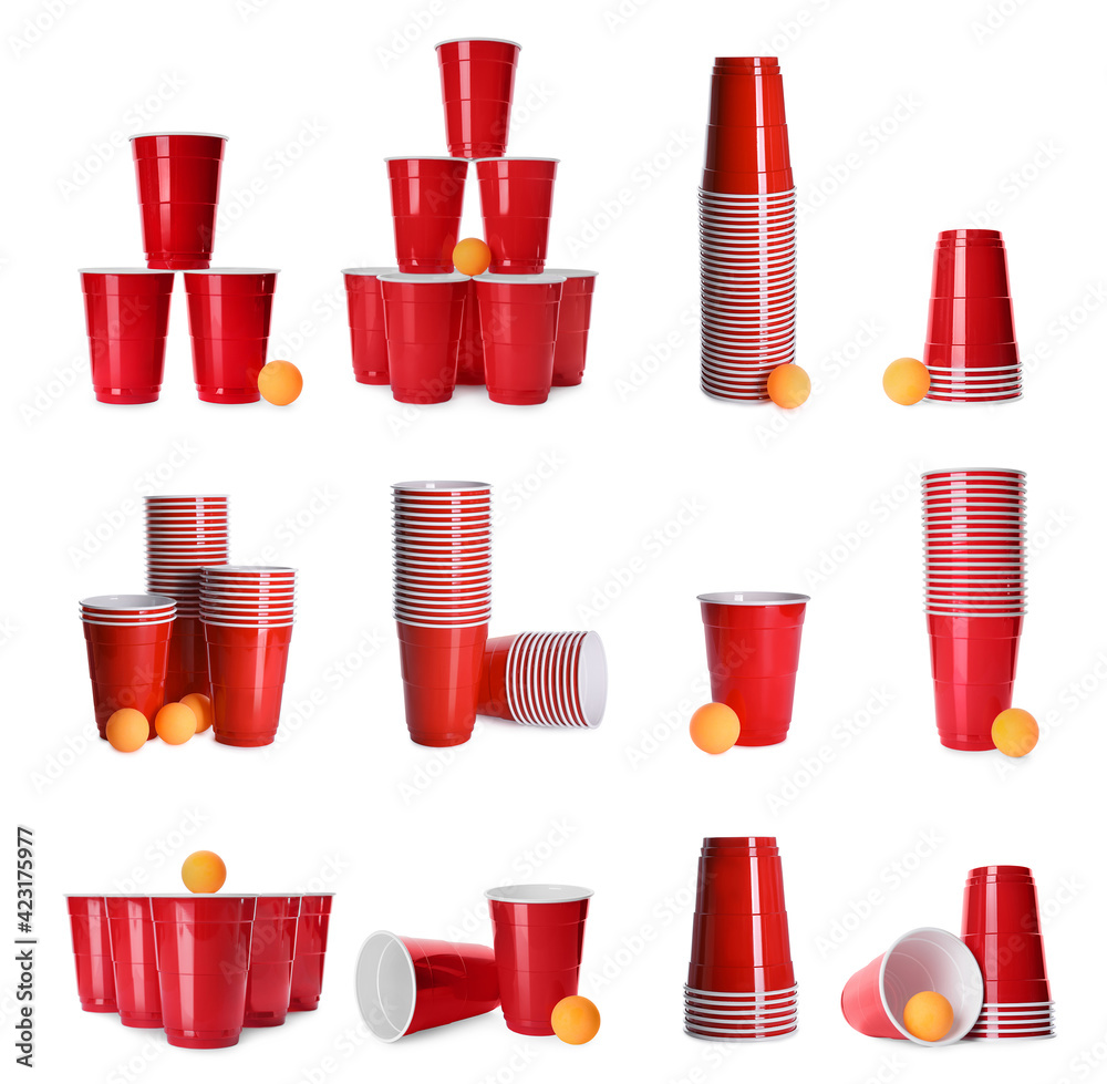 Beer Pong Cups Dimensions & Drawings
