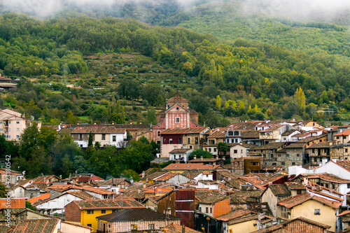 These are the houses or historic buildings of Hervás.