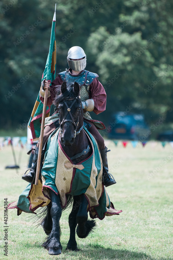 English Knights Jousting Tournament English Knights Jousting Tournament