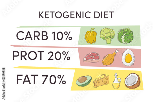 ketogenic diet infographic