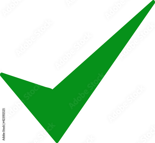 Tick icon accept approve sign design