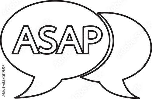 internet acronym chat bubble icon sign design
