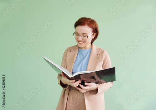 person with a book