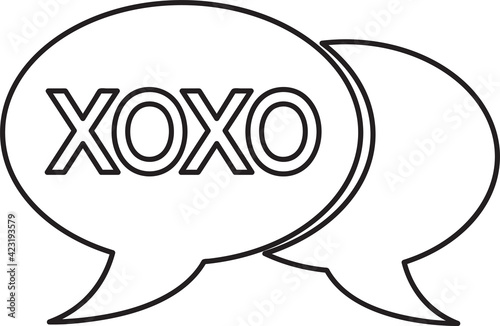 internet acronym chat bubble icon sign design