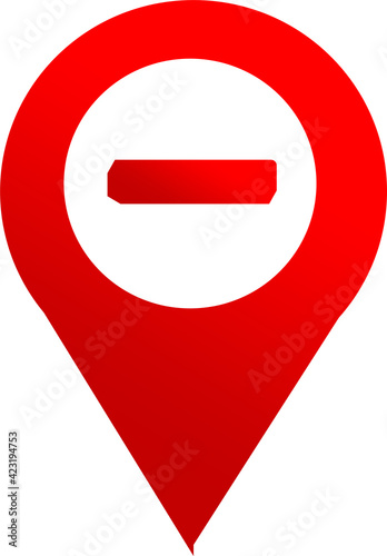 Free Download pin icon sign design - GFXLoad