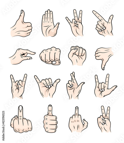 Collection of Hand Gestures