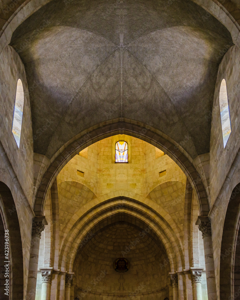 Church Interior, Jerusalem, Israel