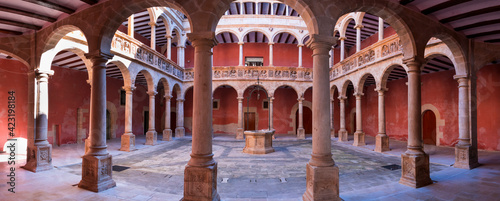 Patio, The Royal Colleges, Tortosa Town, Terres de l'Ebre, Tarragona, Catalunya, Spain photo