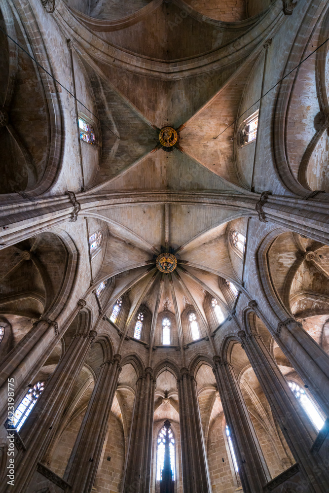 Cathedral, Old Town, Tortosa Town, Terres de l'Ebre, Tarragona, Catalunya, Spain