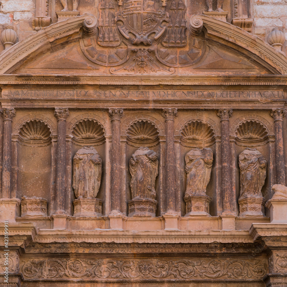 Sant Domenec Church, The Royal Colleges, Tortosa Town, Terres de l'Ebre, Tarragona, Catalunya, Spain
