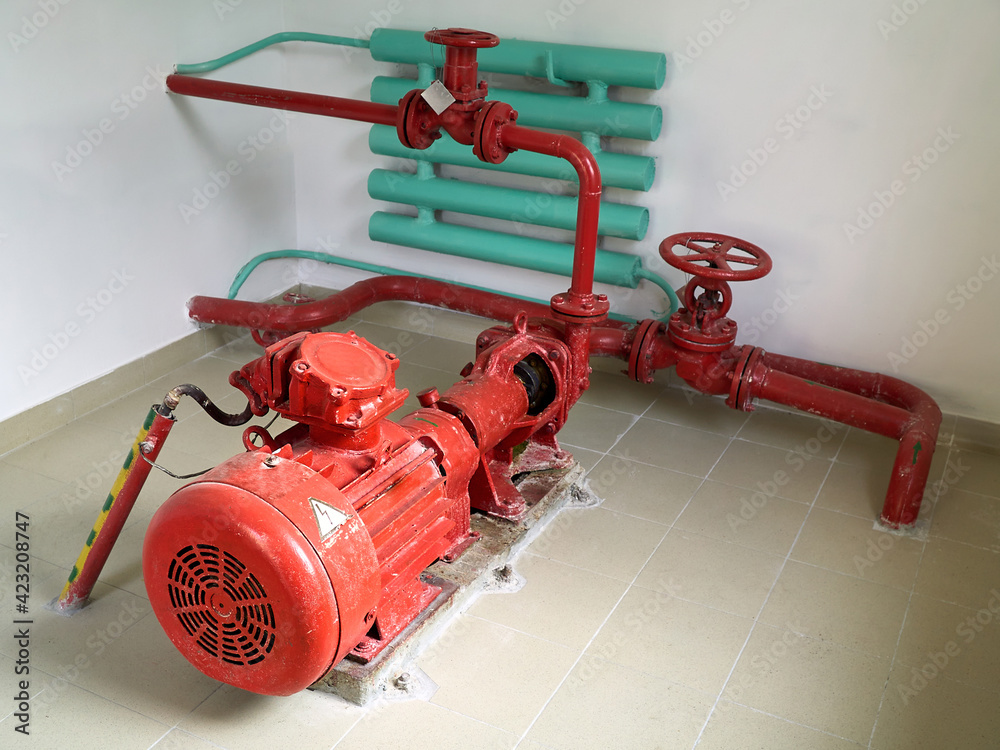Industrial fire fighting centrifugal pump of fire extinguishing system