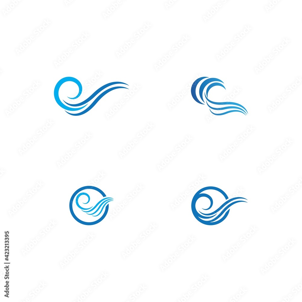 water wave icon vector illustration design water wave icon vector illustration design