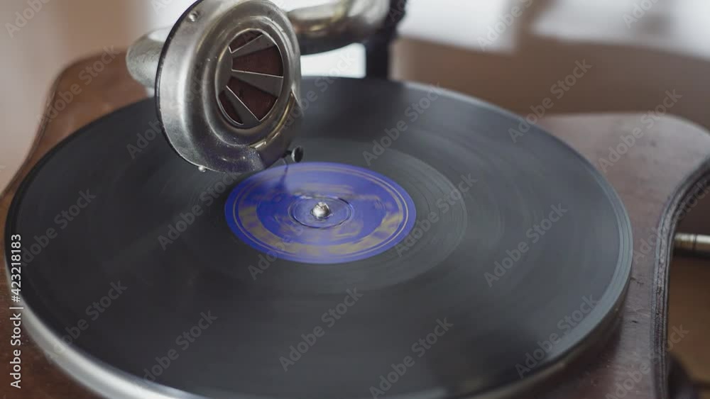 Detail of a Gramophone 3