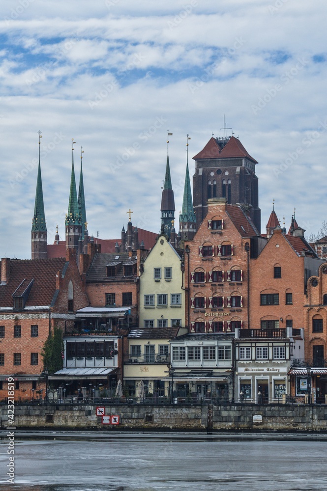Gdańsk kamienice nad Motławą Gdańsk kamienice nad Motławą