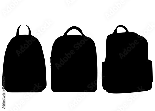 Backpacks for men and women in a set.