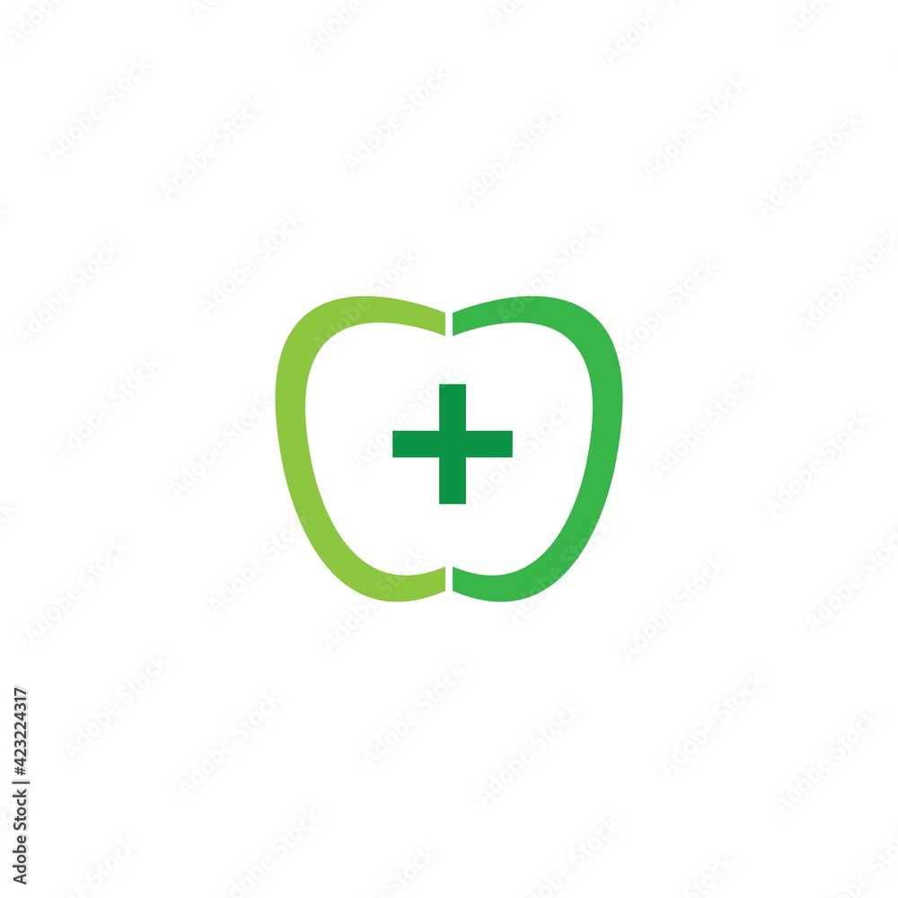 Apple vector illustration design icon logo template Apple vector illustration design icon logo template