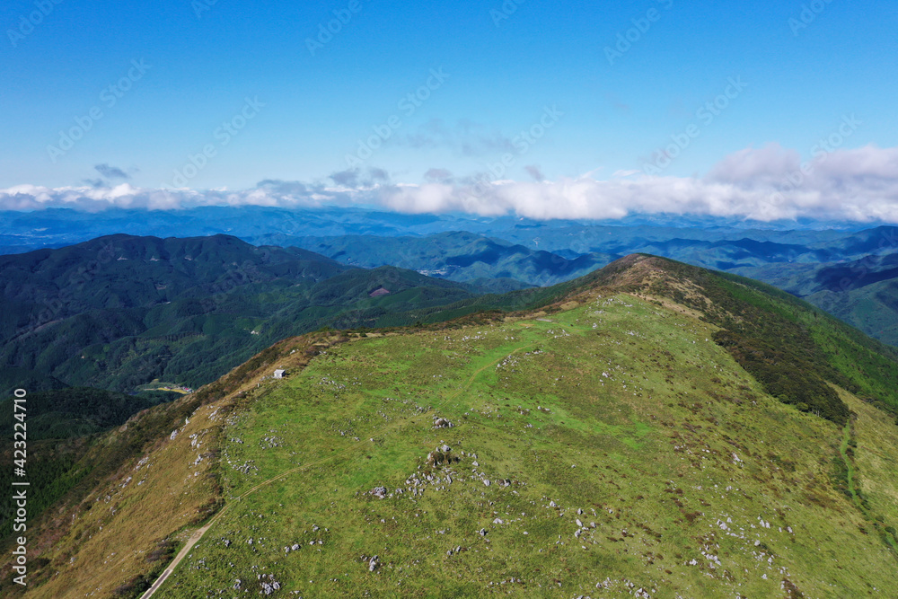 愛媛県西予市 大野ヶ原の風景 愛媛県西予市 大野ヶ原の風景