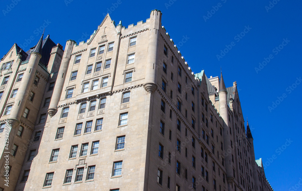 Luxury apartment building