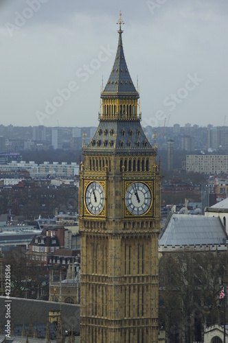 London  UK  close up of the clocks of the Big Ben 