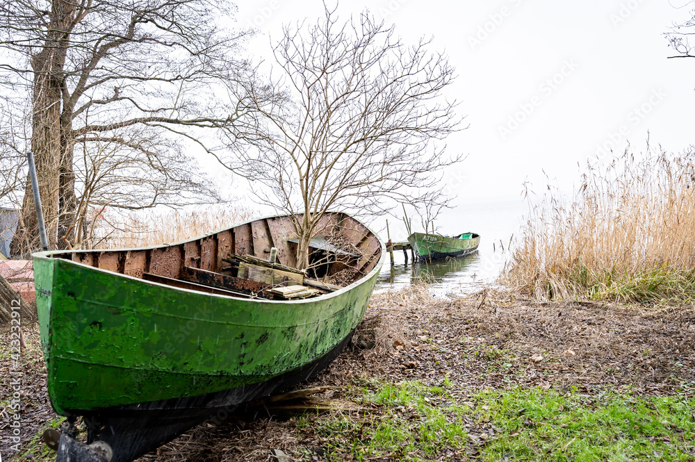 Fischerboote in Rieth Fischerboote in Rieth