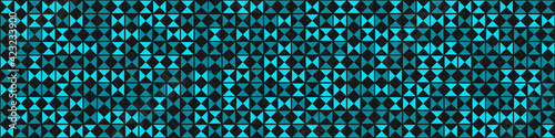 Abstract Geometric Pattern generative computational art illustration