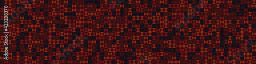 Abstract Geometric Pattern generative computational art illustration