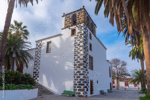 St. Andrew the Apostle Parish church at San Andres on La Palma, Canary islands, Spain photo